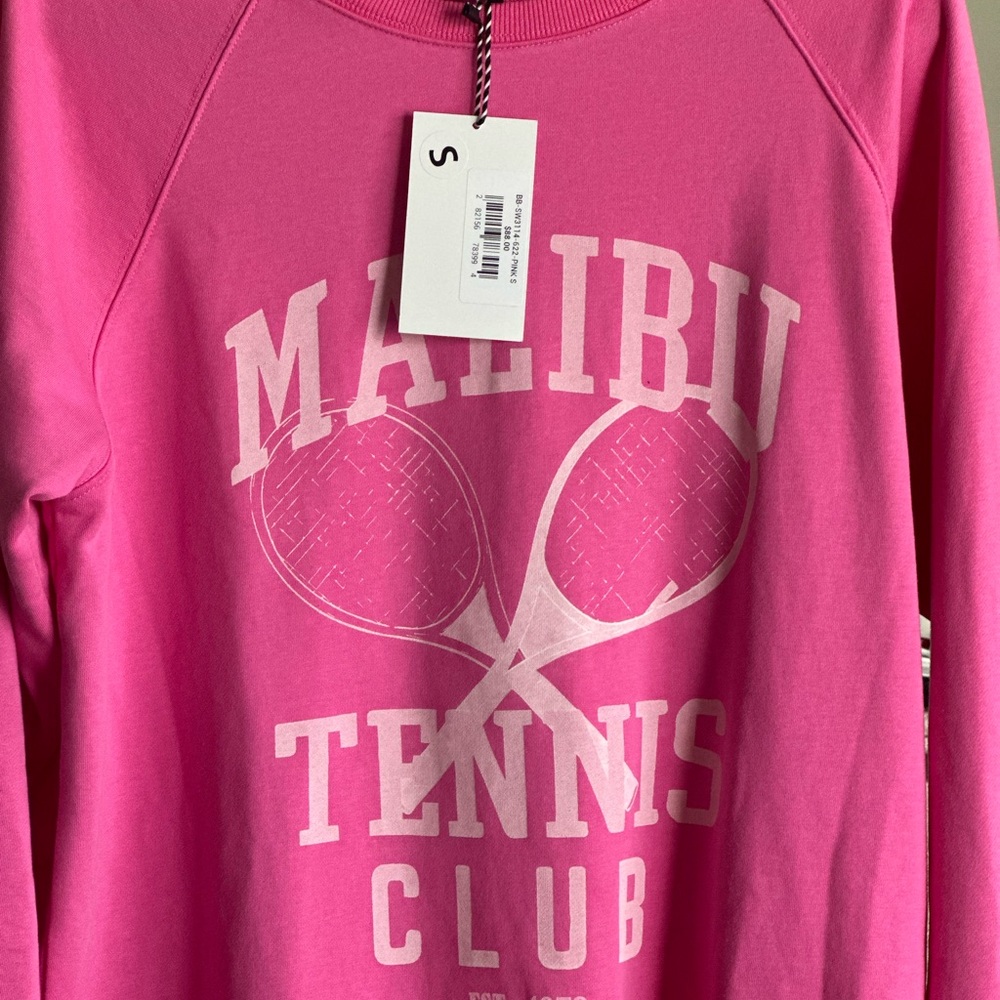 Blue B Collection Oversized Pink Sweater